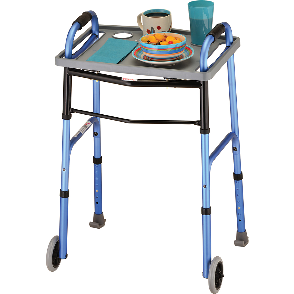 FOLDING WALKER TRAY